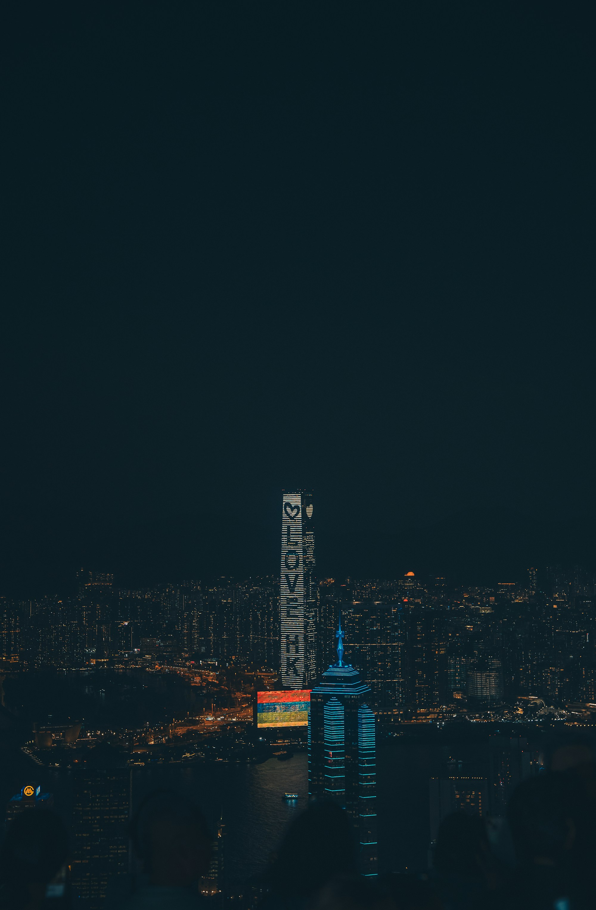 Hong Kong cityscape at night